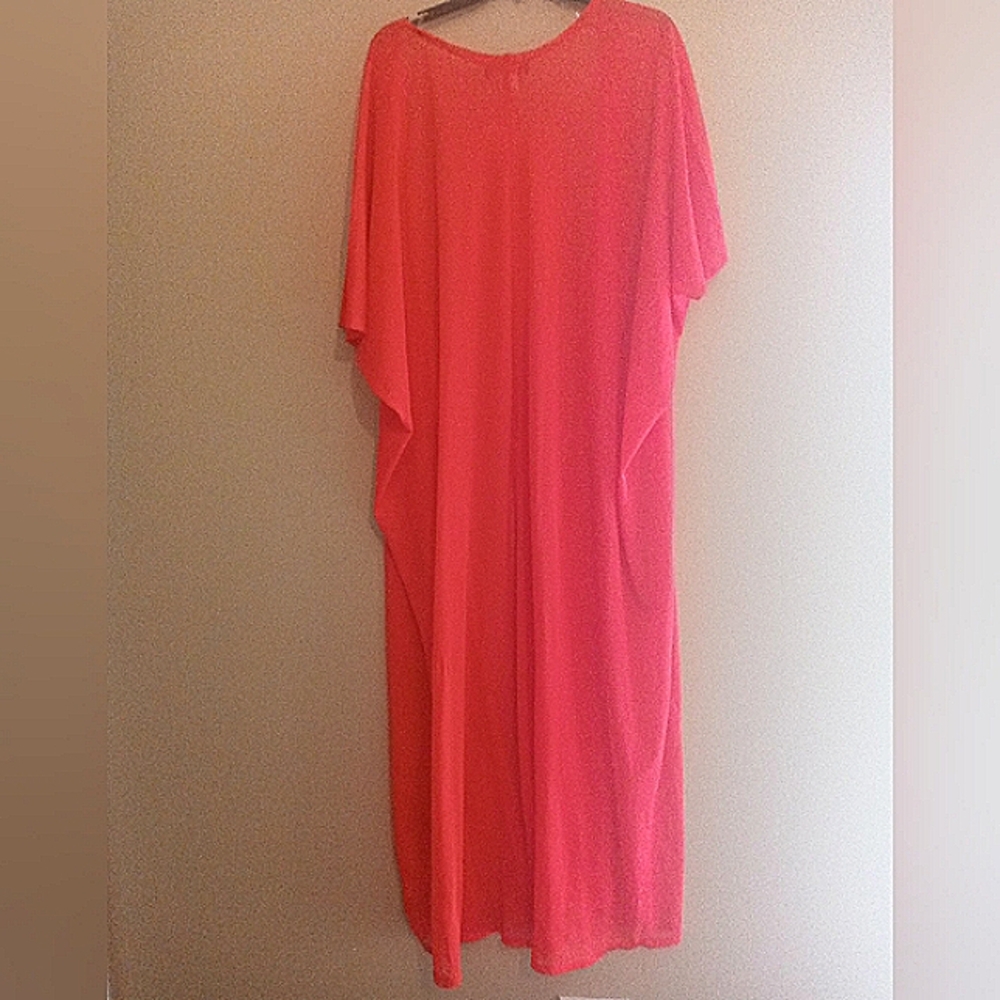 AKIRA Orange Maxi Kimono - Picture 2 of 4